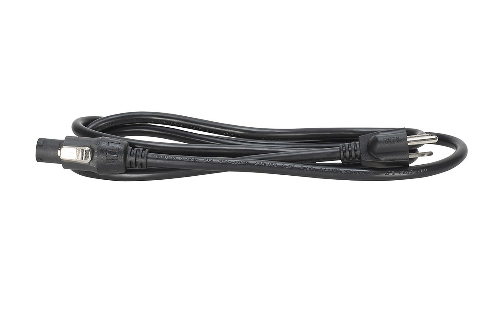 ADJ SIP65MPC, Power Cord with Locking IP65 Fixture Side Connector to IP20 Male Edison Plug by ADJ