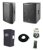 DAS Audio 415ACVRALTEA15718A Powered Speaker DJ Package with Subwoofer by DAS Audio