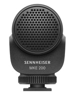 Sennheiser MKE 200, Ultracompact Camera Mount Directional Microphone by Sennheiser