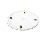 Gravity GSSPWBSET1W, Speaker Stand With Base And Weight Plate Made Of Cast Iron White by Gravity