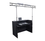 ProX XF-MESAMEDIATRUSSPKG, Full DJ Workstation Includes Truss TV Bracket Mount White and Black Scrims and Carry Bag by ProX Cases