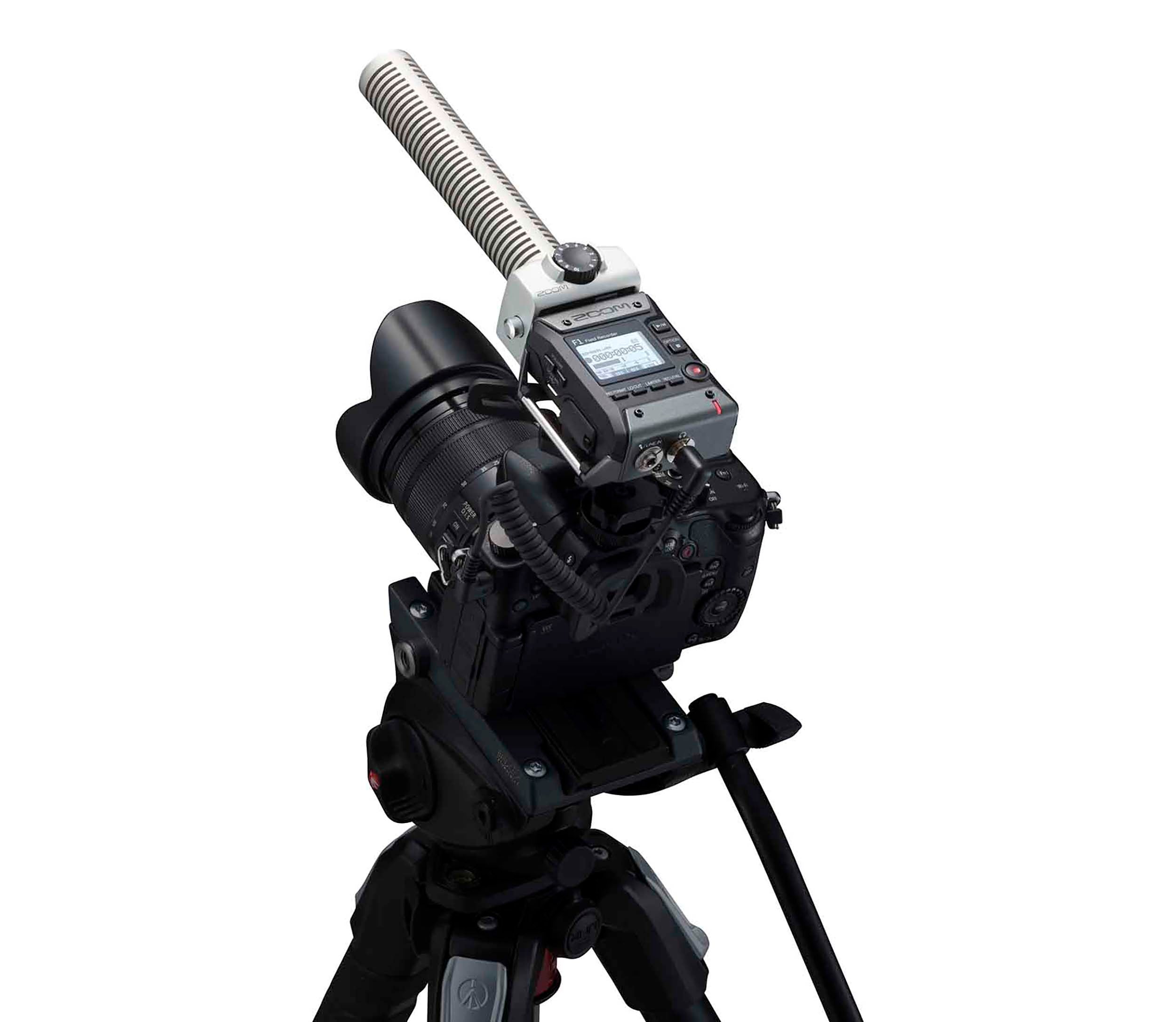 Zoom F1-SP Video Microphone Field Recorder With Shotgun Mic by Zoom