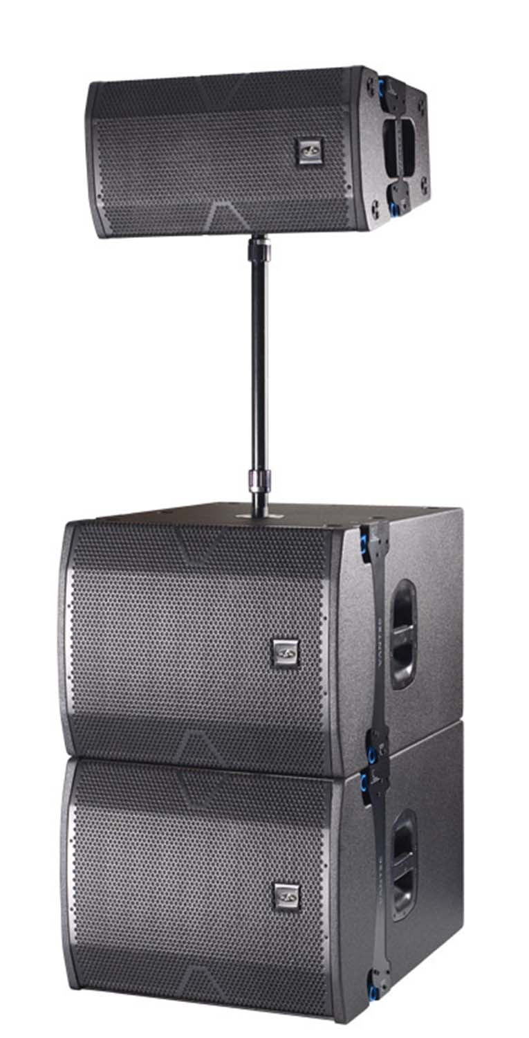 DAS Audio VANTEC-20A Active 2-Way Powered Curved Source Array Subwoofer - Black by DAS Audio