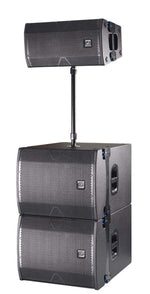 Open Box: DAS Audio VANTEC-20A Active 2-Way Powered Curved Source Array Subwoofer - Black by DAS Audio