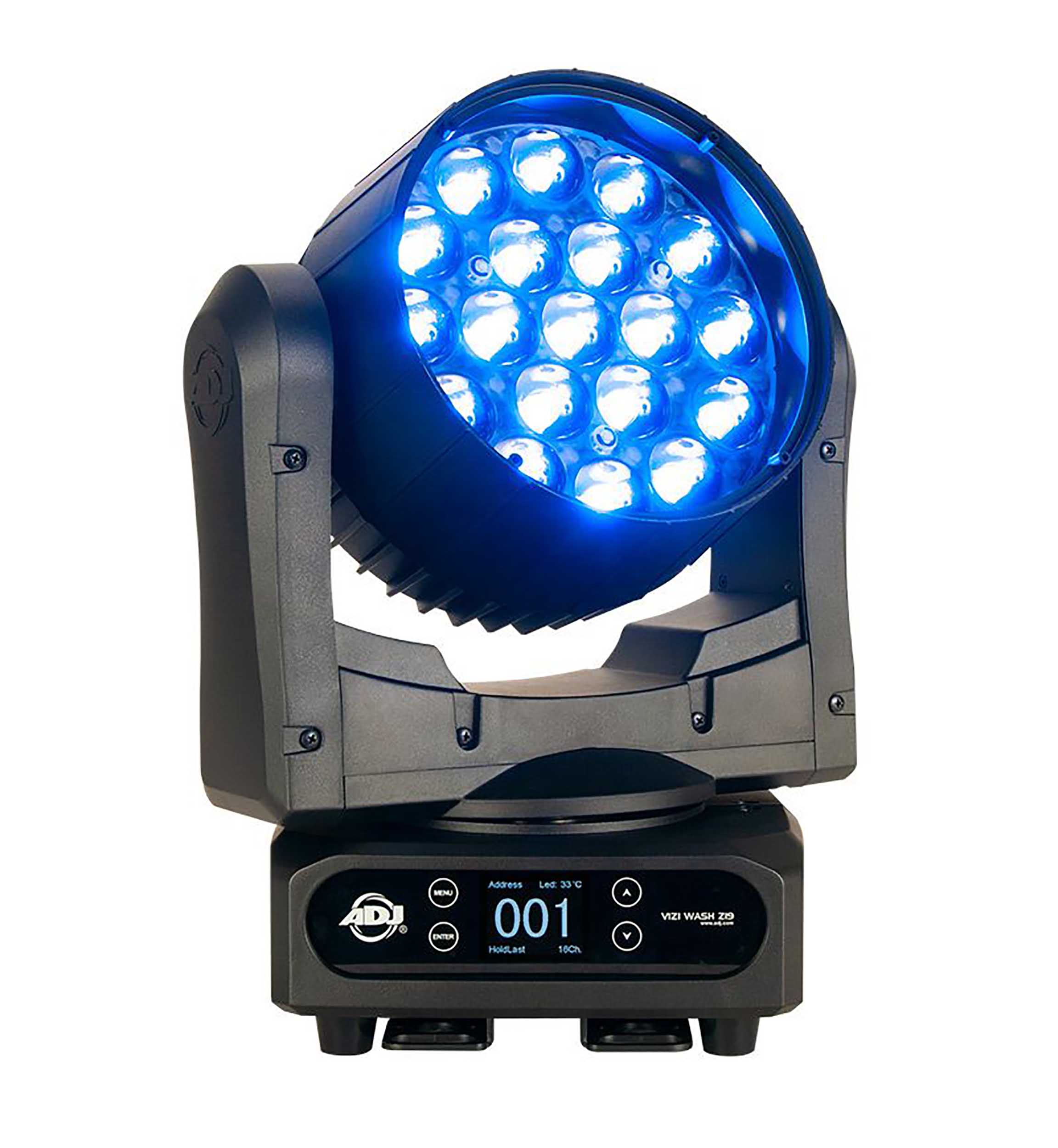 ADJ Vizi Wash Z19, Moving Head Wash Fixture with Variable Motorized Zoom - 380 Watt by ADJ