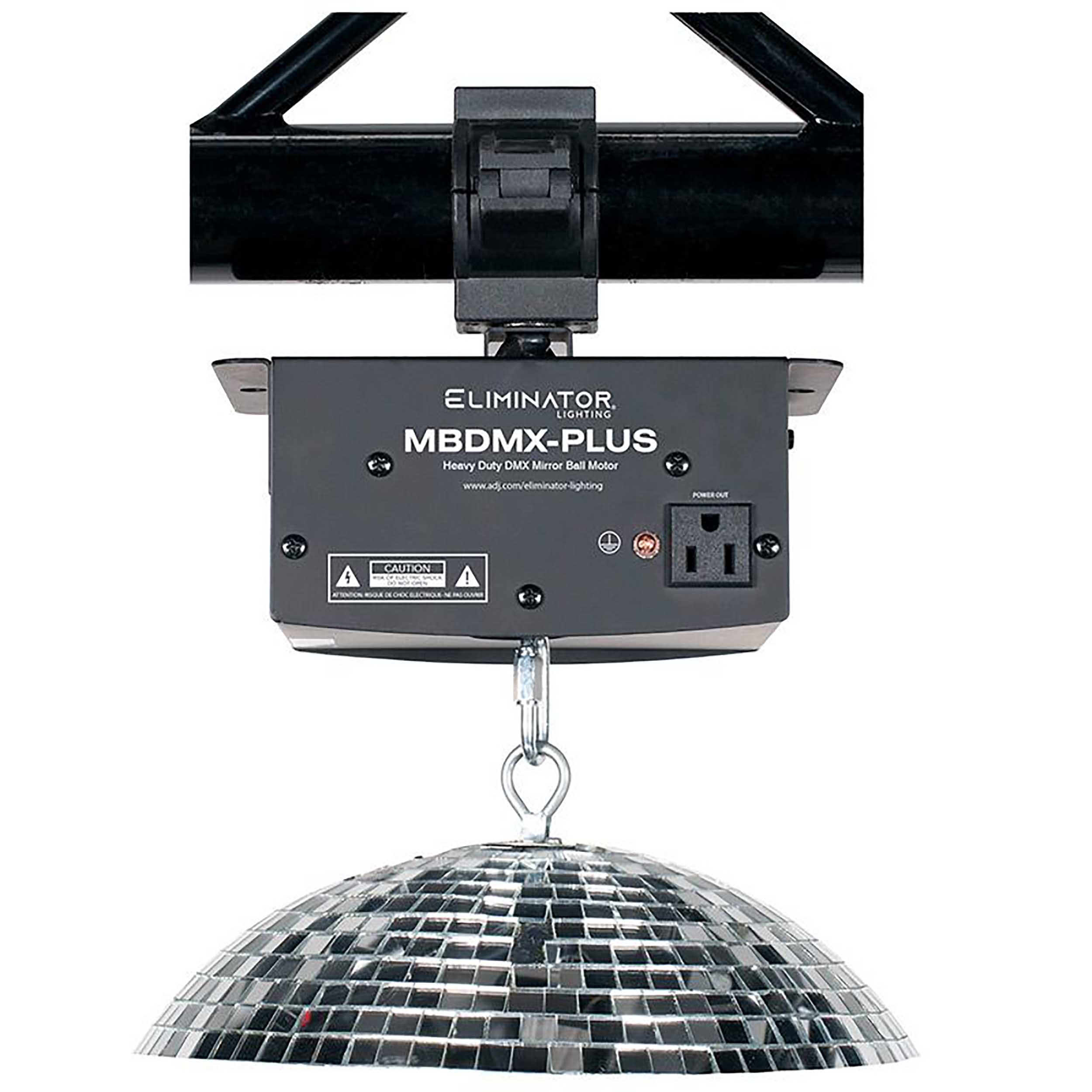 Eliminator Lighting MBDMX-PLUS, Heavy-Duty DMX Mirror Ball Motor