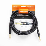 Samson, Woven Instrument Cables with Gold Plug by Samson