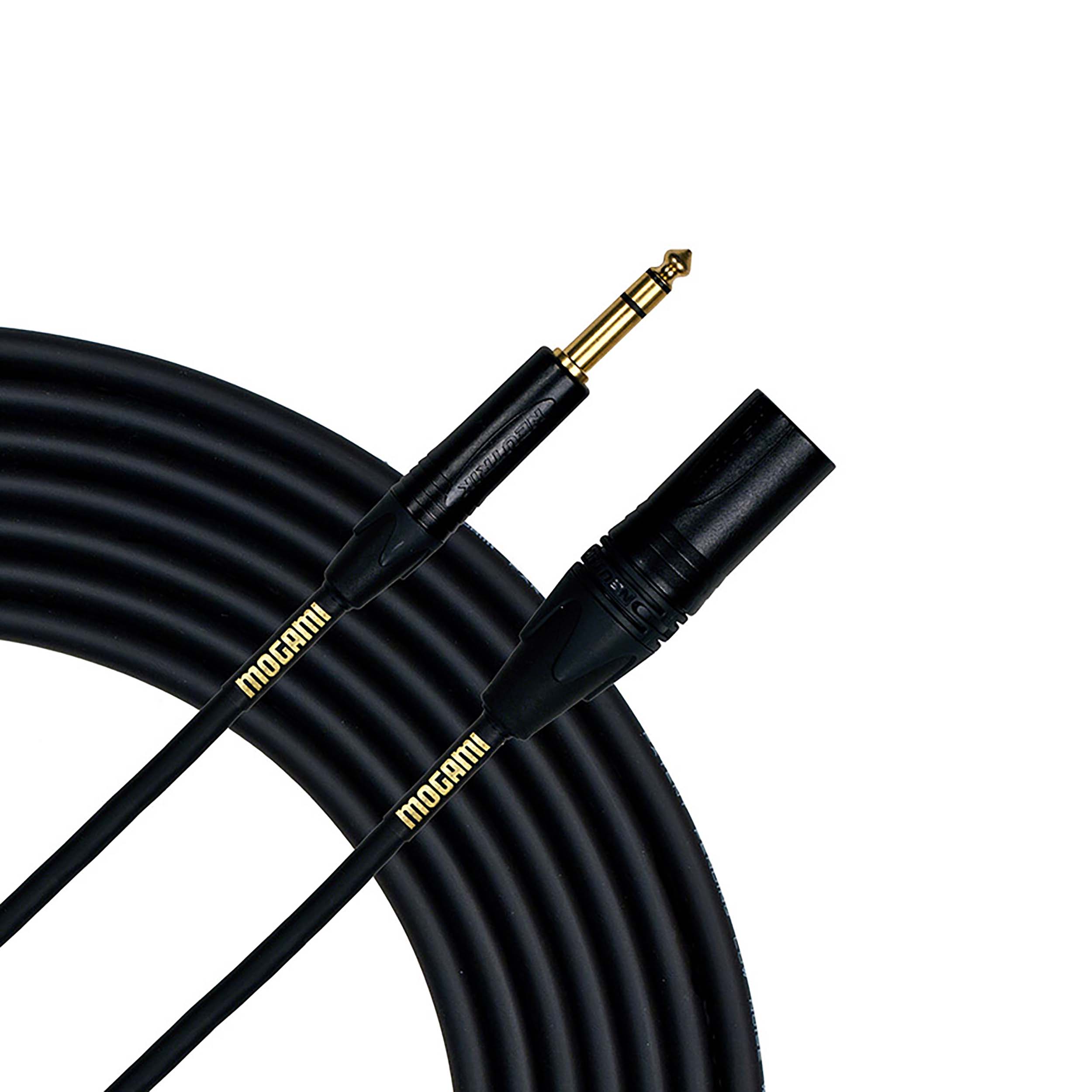 Mogami Patch Cable with 1/4-Inch TRS Male to XLR Male Connectors