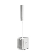 RCF EVOX-12-SYSTEM-W Active 15" 2-Way 1400W Portable Line Array PA System - White by RCF