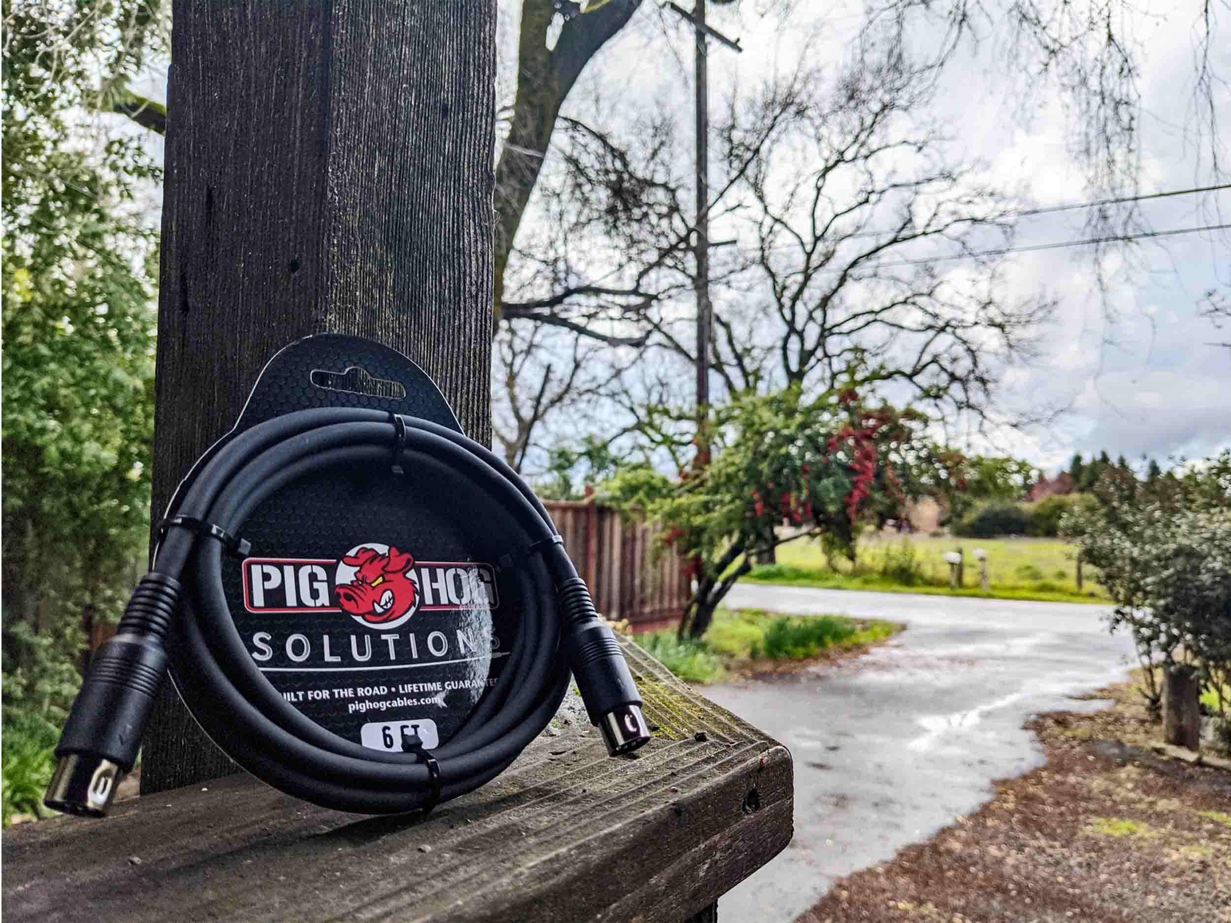 Pig Hog PMID06 5-Pin Black MIDI Cable - 6 FT by Pig Hog