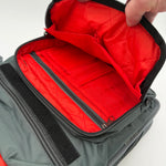 Bloxbox GREY DJ Satchel Accessories Carry Bag - fits small midi controllers, Gobos, cables, accessories by Hollywood DJ