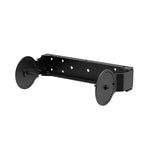 RCF H-BR 004, Pair of Brackets for Horizontal Wall Mounting of 5-Inch Compact M 05 Speaker Cabinets - Black by RCF