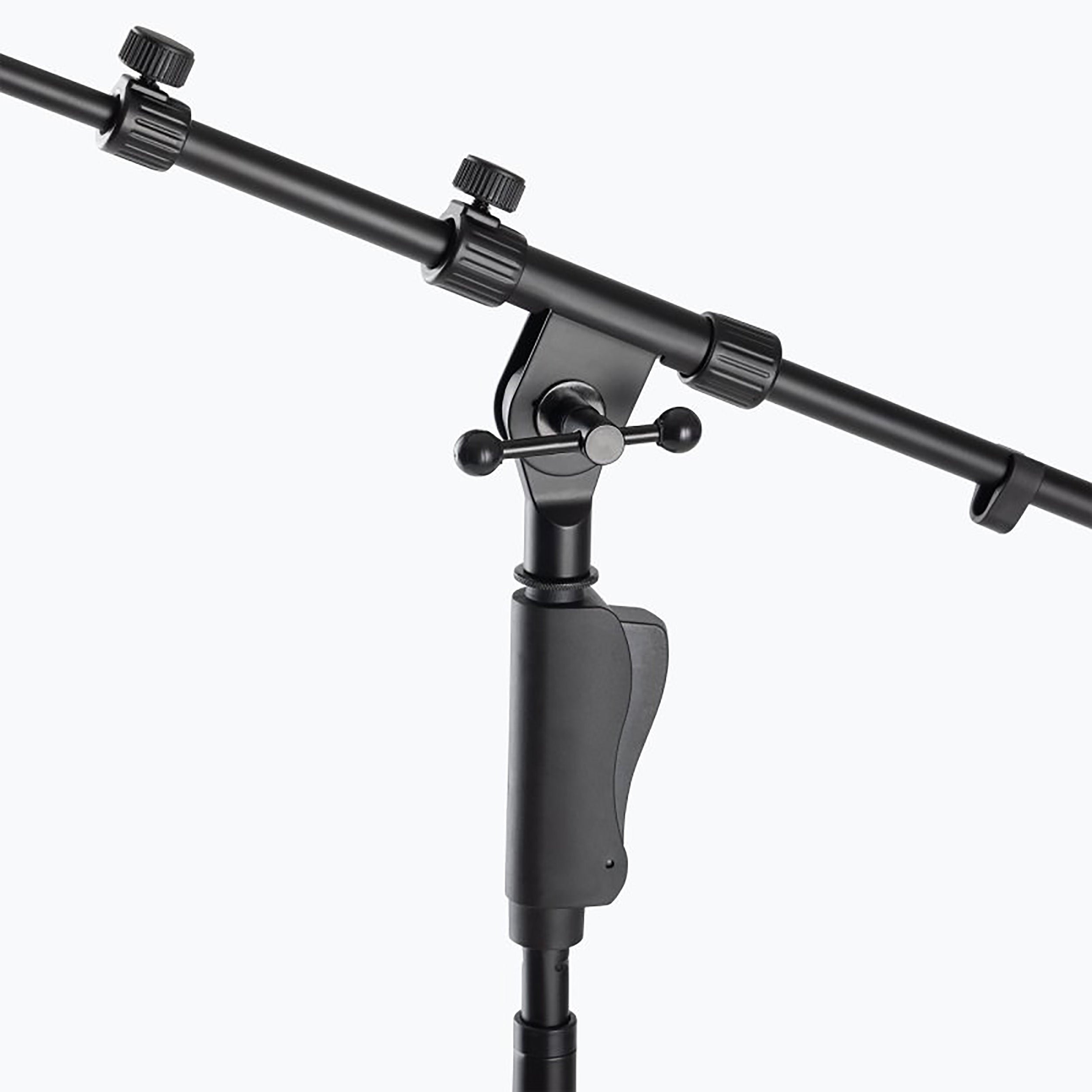 On Stage MS7550, One-Handed Mic Stand with Tripod Base - Black