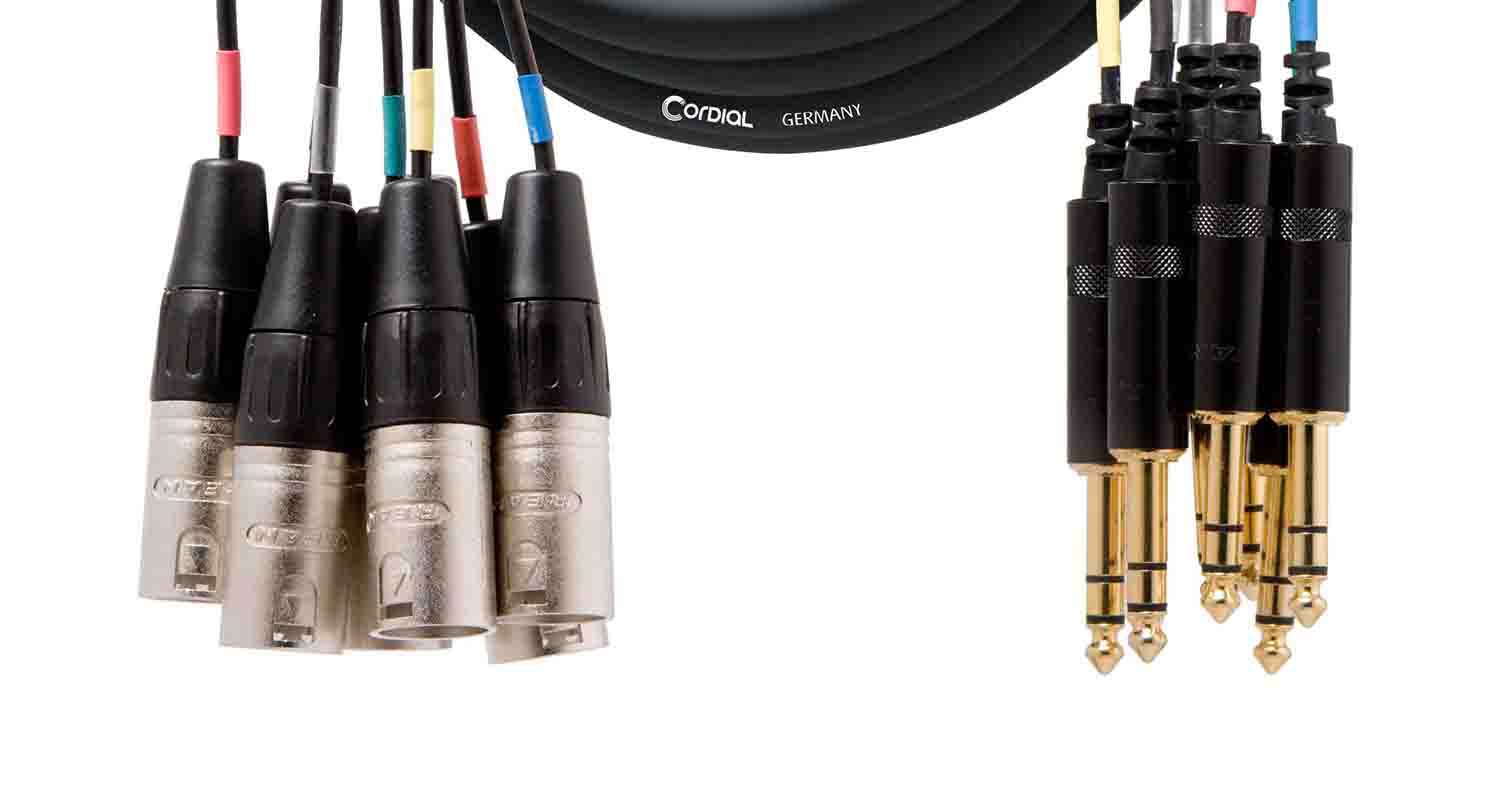 Cordial CML 8-0 MV C, 8 Channel Loom Cable - Hollywood DJ