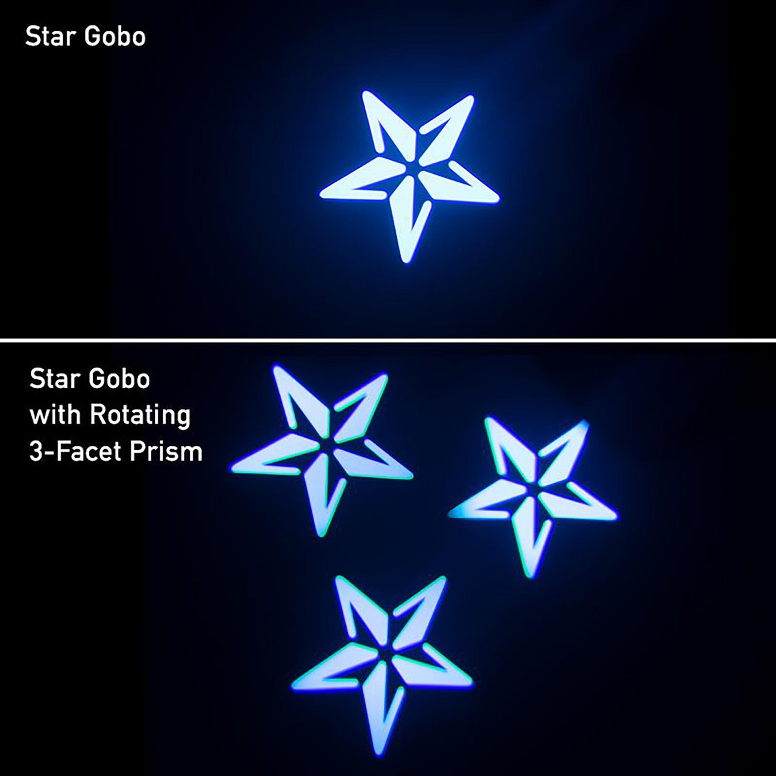 Eliminator Lighting Stealth Spot, 60 Watt LED Spot Moving Head with Wired Digital Communication Network by Eliminator Lighting