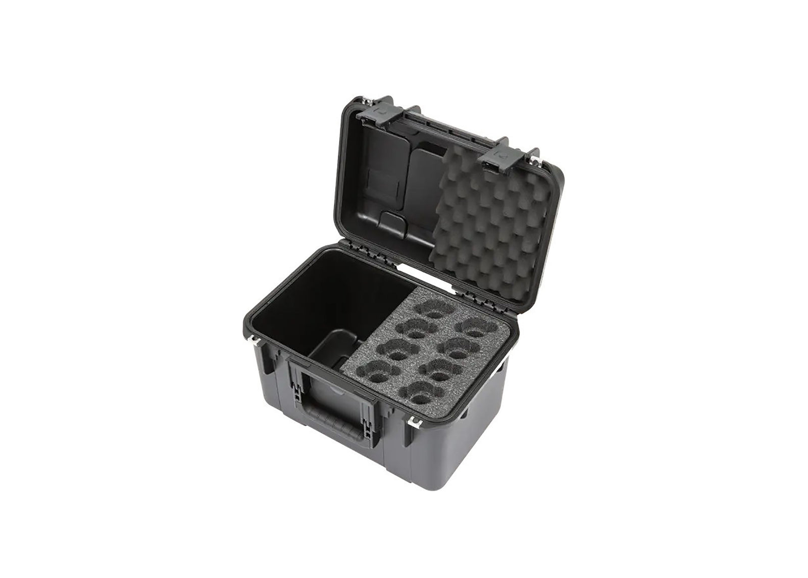 SKB Cases 3i-1610-MC8, iSeries Waterproof Case for up to 8 Microphones - Black by SKB Cases