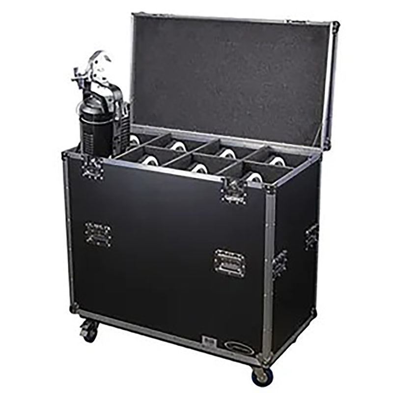 Odyssey FZLEKO8W DJ Flight Case for Leko Lite Lighting Fixture With Casters by Odyssey