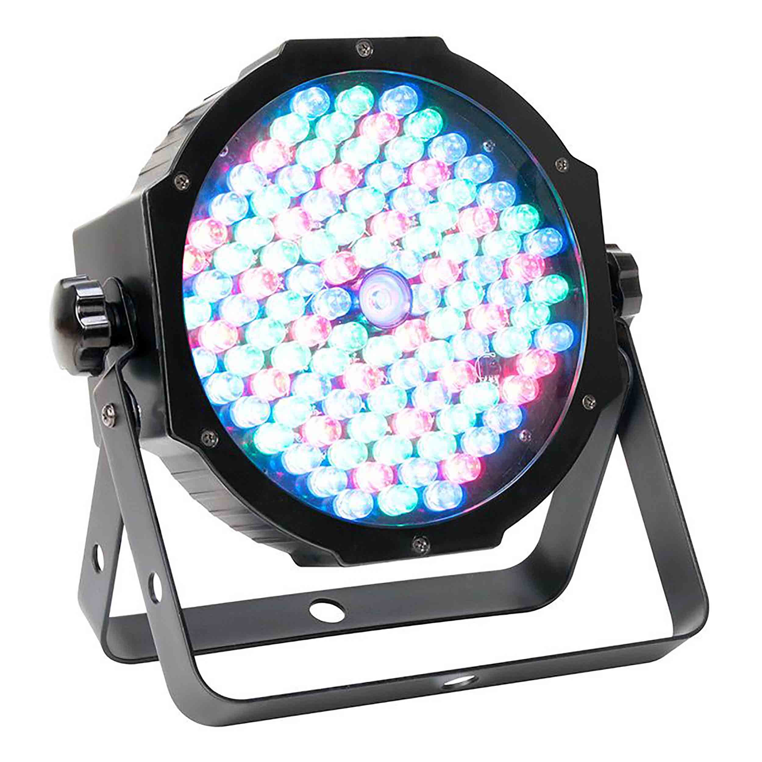 Eliminator Lighting Mega Par Profile EP, Low Profile Lighting Par Fixture with RGB+UV LEDs