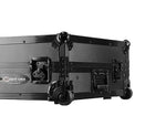Odyssey FZGSDDJGRV6BL1UCW, Protective Case for AlphaTheta DDJ-GRV6 1U with Patented Glide Platform and Corner Wheels - Black by Odyssey