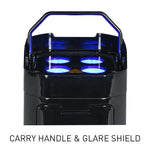 ADJ Element H6, Event Up Lighting System With (6) IP54-Rated Black Fixtures and Charging Flight Case by ADJ