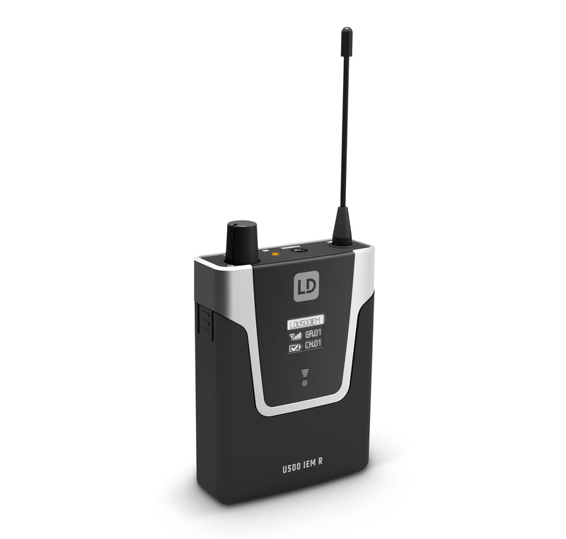 LD Systems U505.1 IEM R, In-Ear Monitoring Receiver - 514-542 MHz by LD Systems