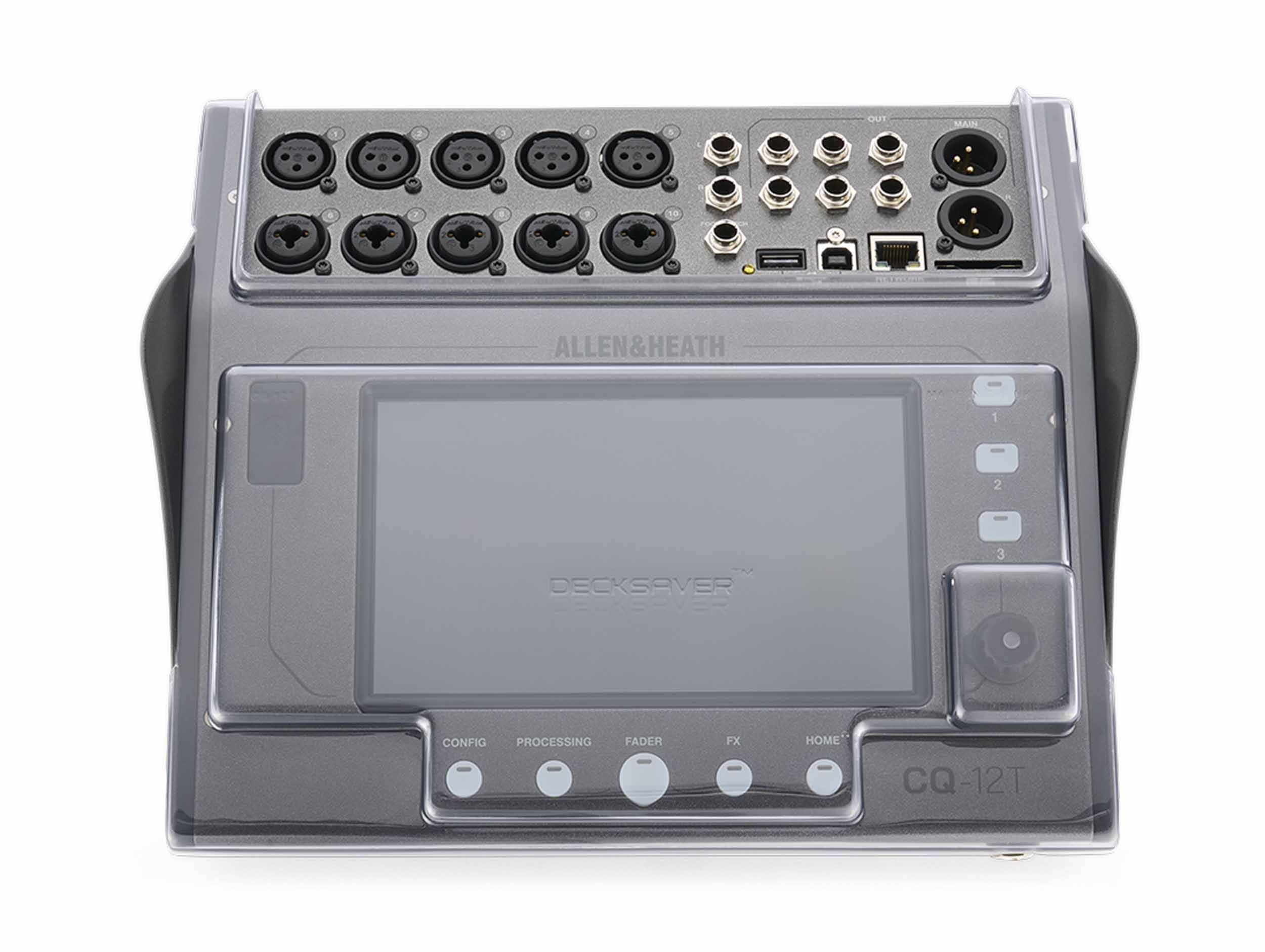 Decksaver DS-PC-CQ12T, Protection Cover for Allen & Heath CQ-12T Digital Mixer by Decksaver