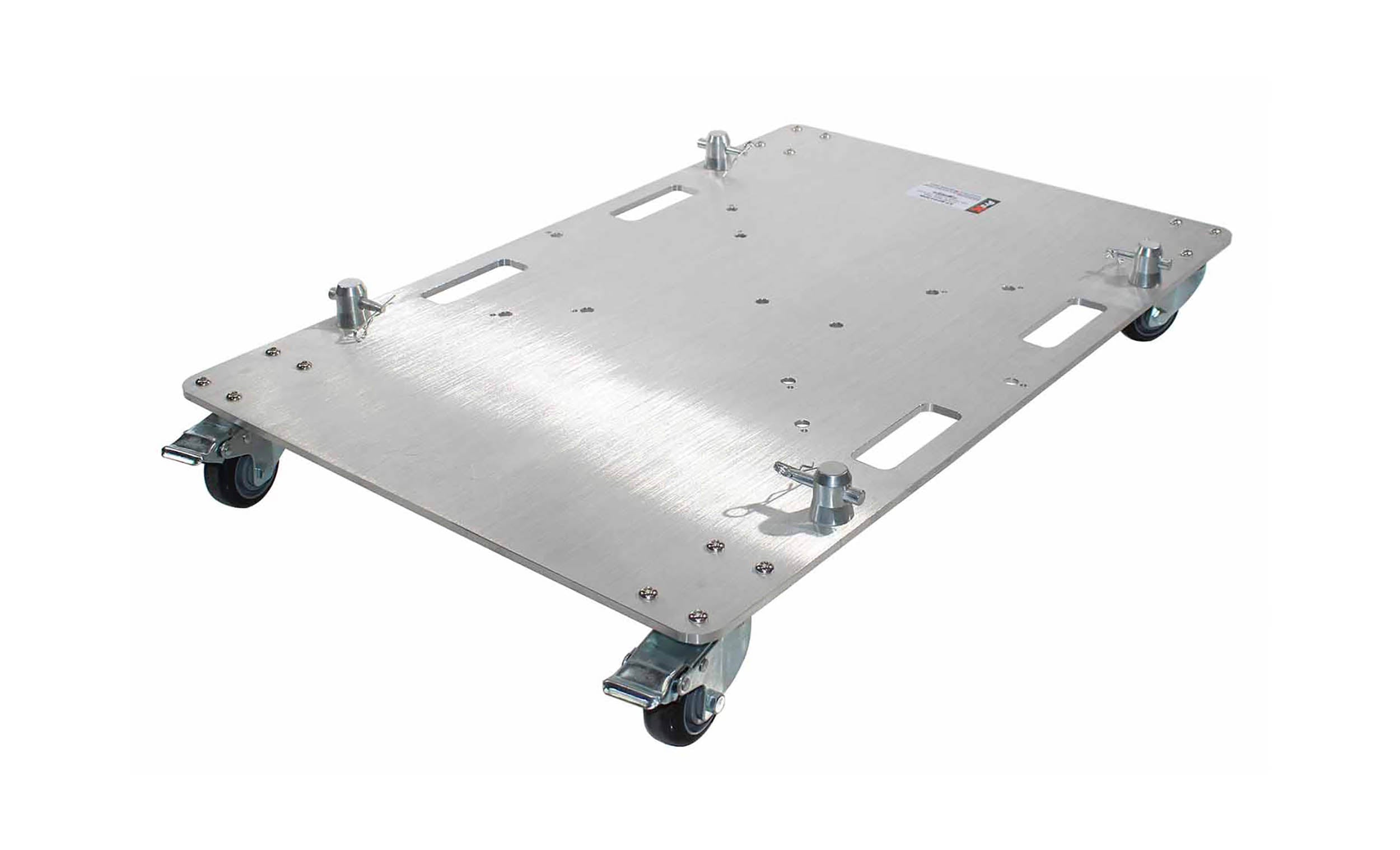 ProX KT-MEDIAPOST656, DJ Package Including 1 KT-F34SQ656 Aluminum Truss, 1 XT-BP2430W Base Plate on Wheels, 1 XT-MEDIAMOUNT TV Bracket Clamp by ProX Cases