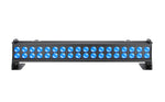 Elation Seven Batten 42, 36 x 25-Watt RGBAWL+UV LED Batten Fixture - 1 Meter by Elation