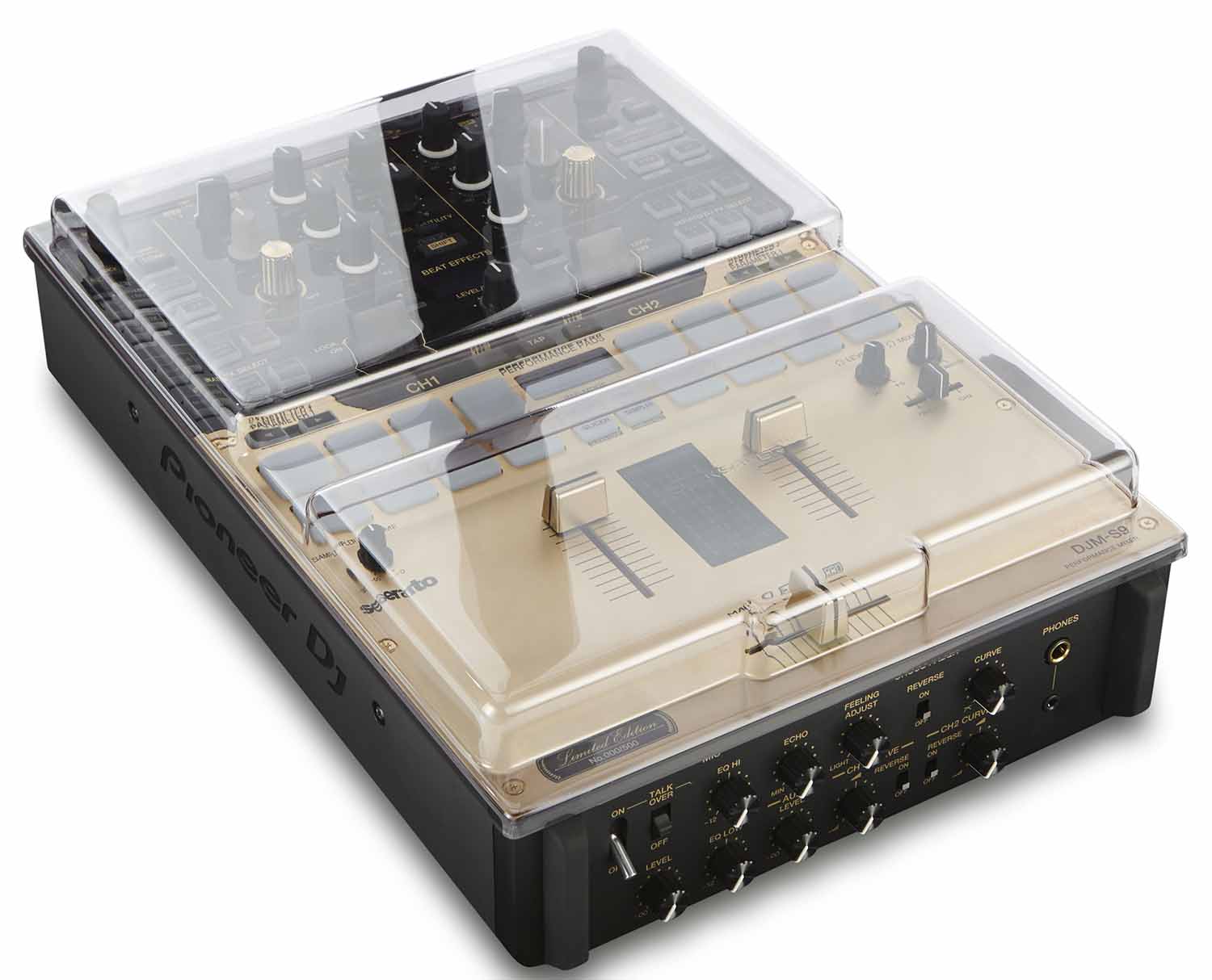 Decksaver DS-PC-DJMS9 Protective Cover For Pioneer DJM-S9 DJ Mixer by Decksaver