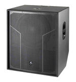 DAS Audio ACTION-S118A-115, 18-Inch 3200W Powered Horn-Loaded Subwoofer System with DSP - Black by DAS Audio