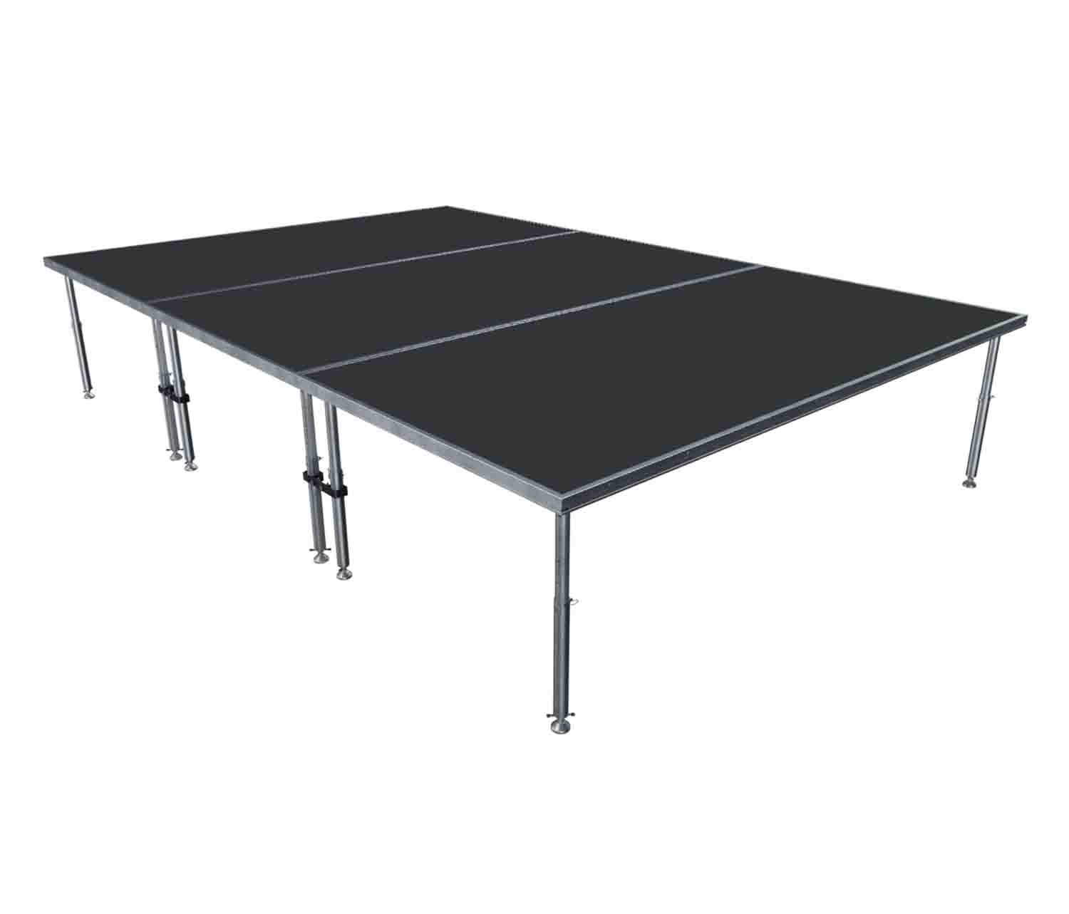 ProX XSQ-12X8PKG48 StageQ 3-Stage Package Includes Three 4Ft X 8Ft Stages - 8Ft X 12Ft by ProX Cases