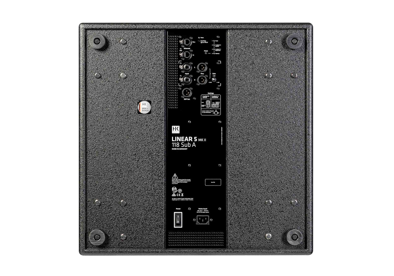 HK Audio LINEAR-5-MK2-118-SUB-A, 18"  Active Subwoofer - 2000 Watt by HK Audio
