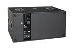 HK Audio L9-118SUBBA, Powered 1100W 18" Dual Vented Bandpass Subwoofer - Black by HK Audio