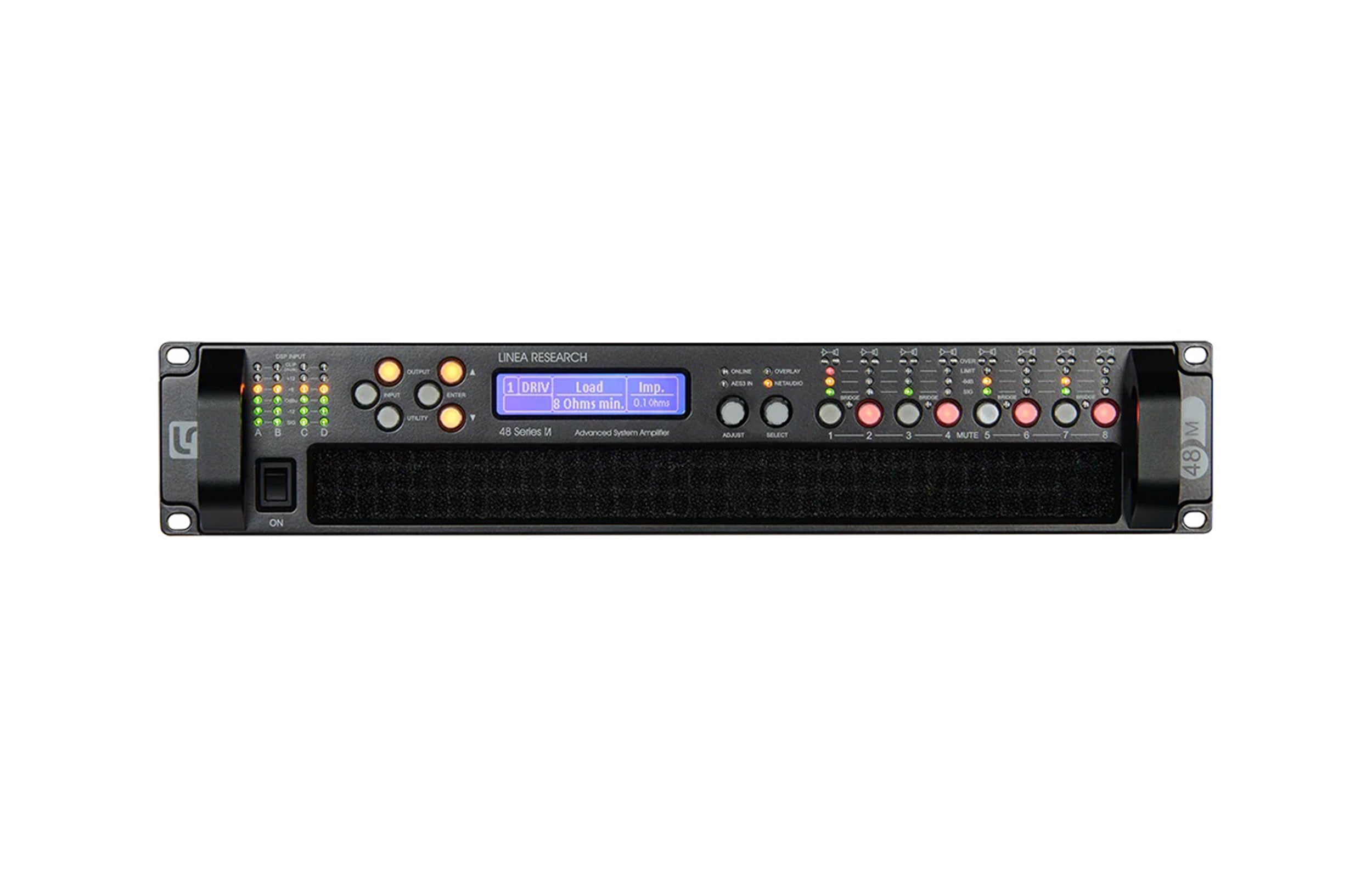 Pioneer Pro LR-48M20 8-channel x 2500W @4Ω Touring Amplifier DSP Class D 70/100V