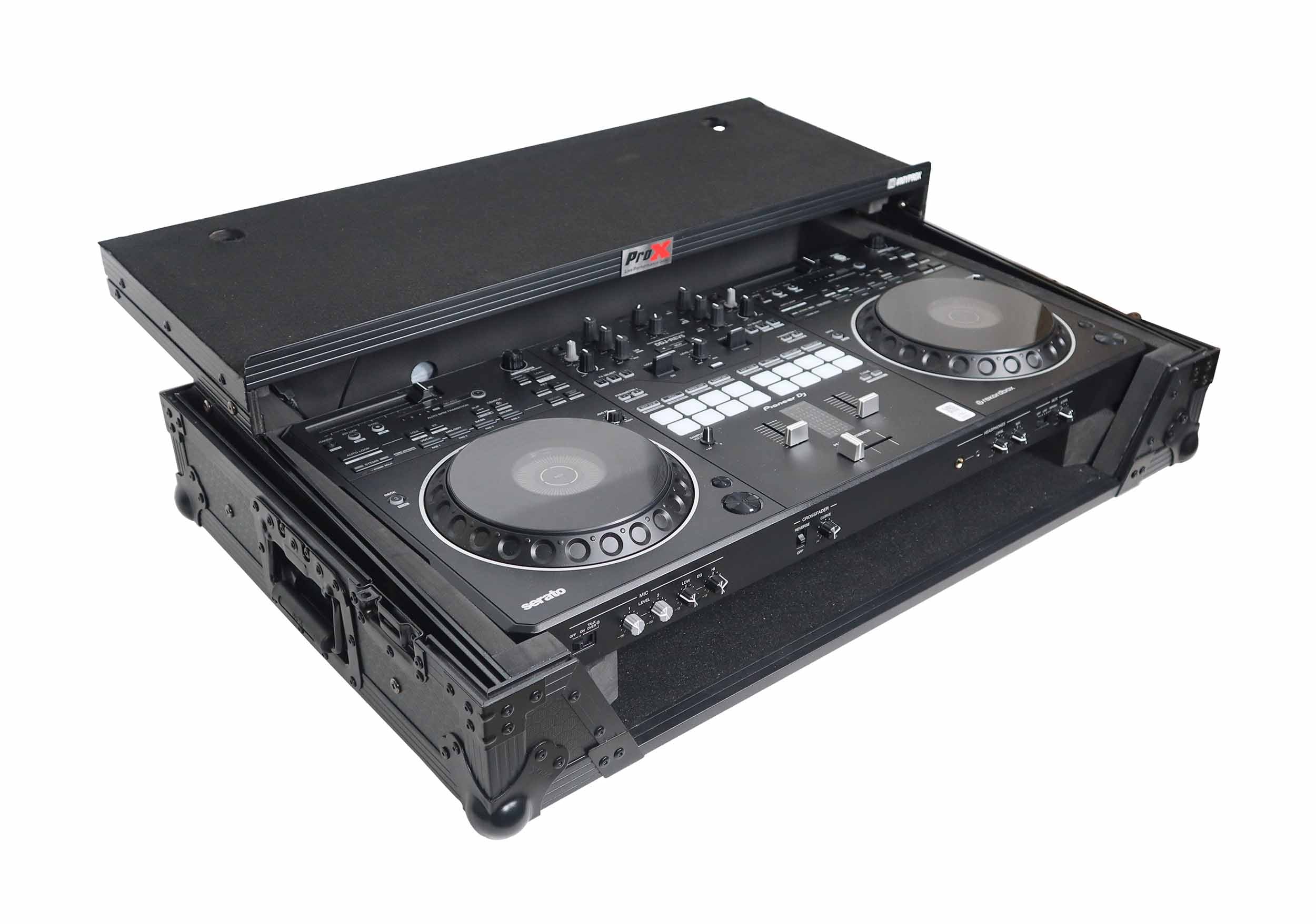 Pioneer DDJ REV5, 2 Channel DJ Controller Package with ProX Flight Case