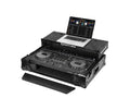 Odyssey FZGSDDJGRV6BL1UCW, Protective Case for AlphaTheta DDJ-GRV6 1U with Patented Glide Platform and Corner Wheels - Black by Odyssey