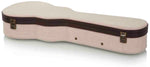 Gator Cases GW-JM UKE-CON Deluxe Wood Case for Concert Style Ukulele - Journeyman Burlap Exterior by Gator Cases