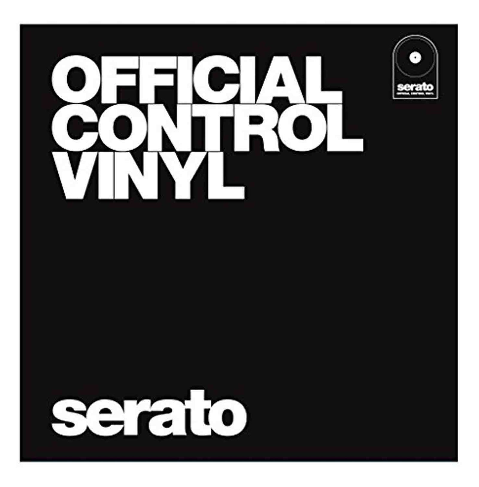 B-Stock: Serato SCV-PS-BLK-OJ, DJ Performance Series Official 12 Inch Control Vinyl (Pair, Black) by Serato