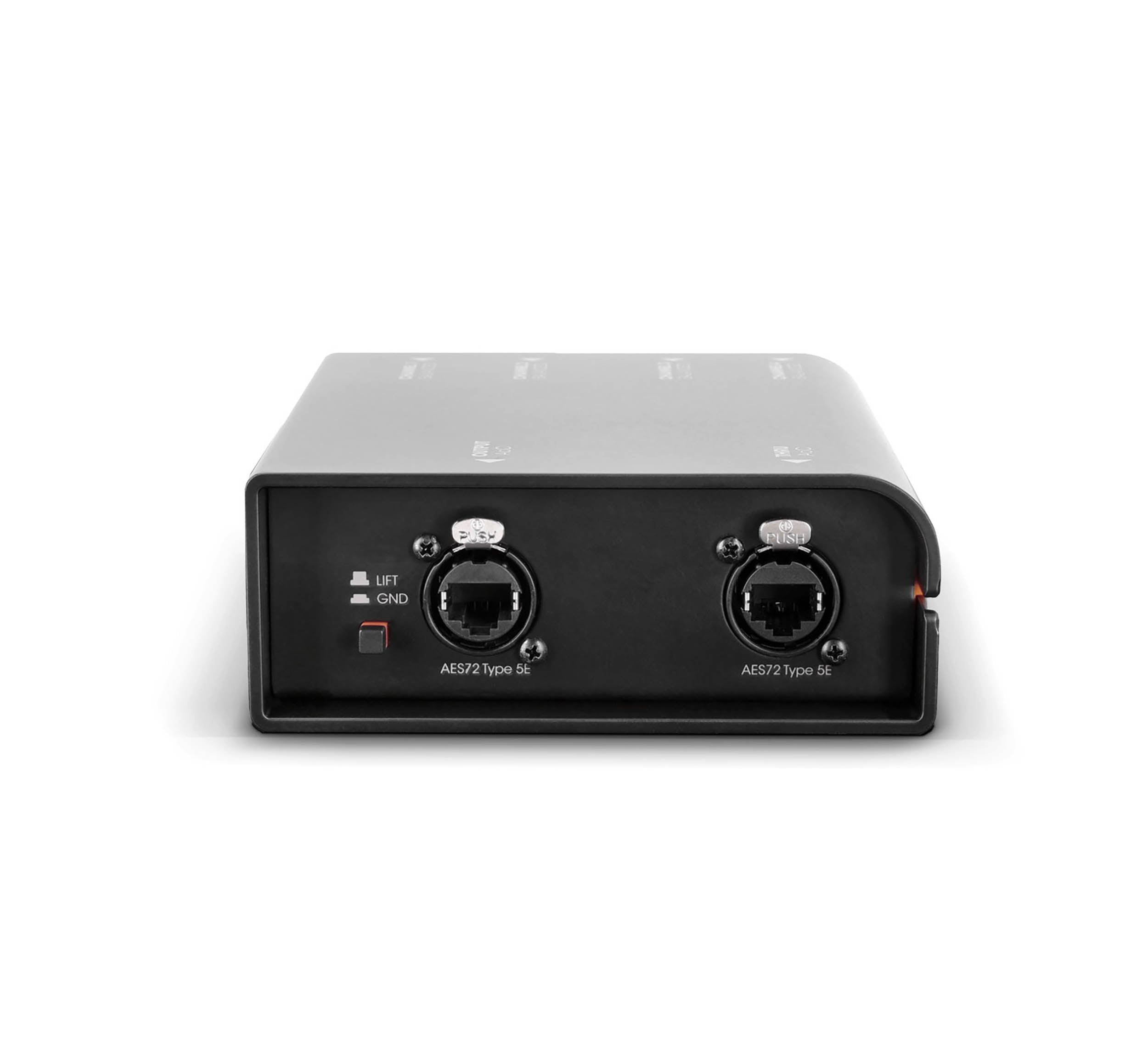 Palmer AoC Box XLRf Audio Over Cat Box from etherCON to 4 x XLR Female by Palmer