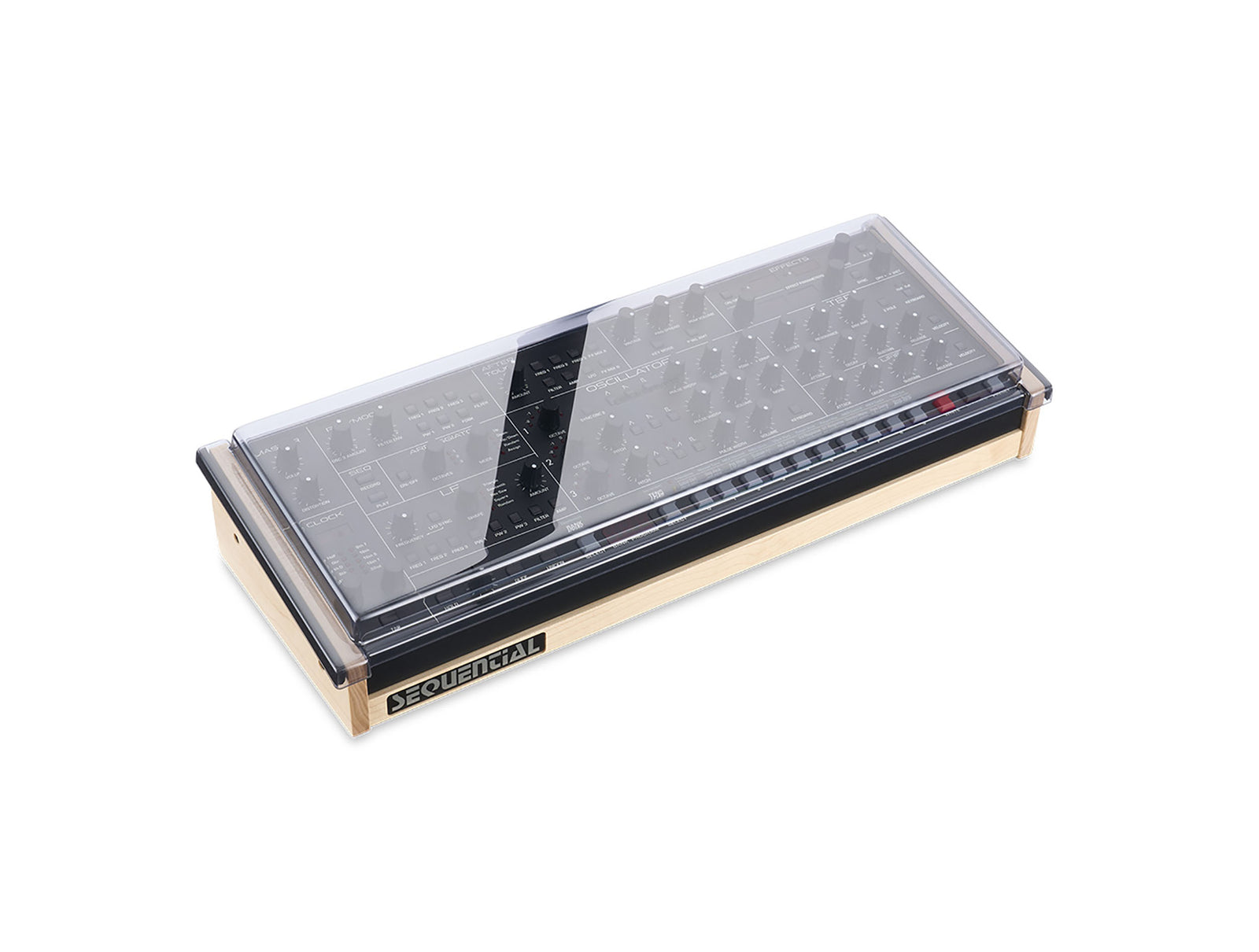 Decksaver DS-PC-TRIGON6DESKTOP, Protection Cover for Trigon-6 Synthesizer by Decksaver