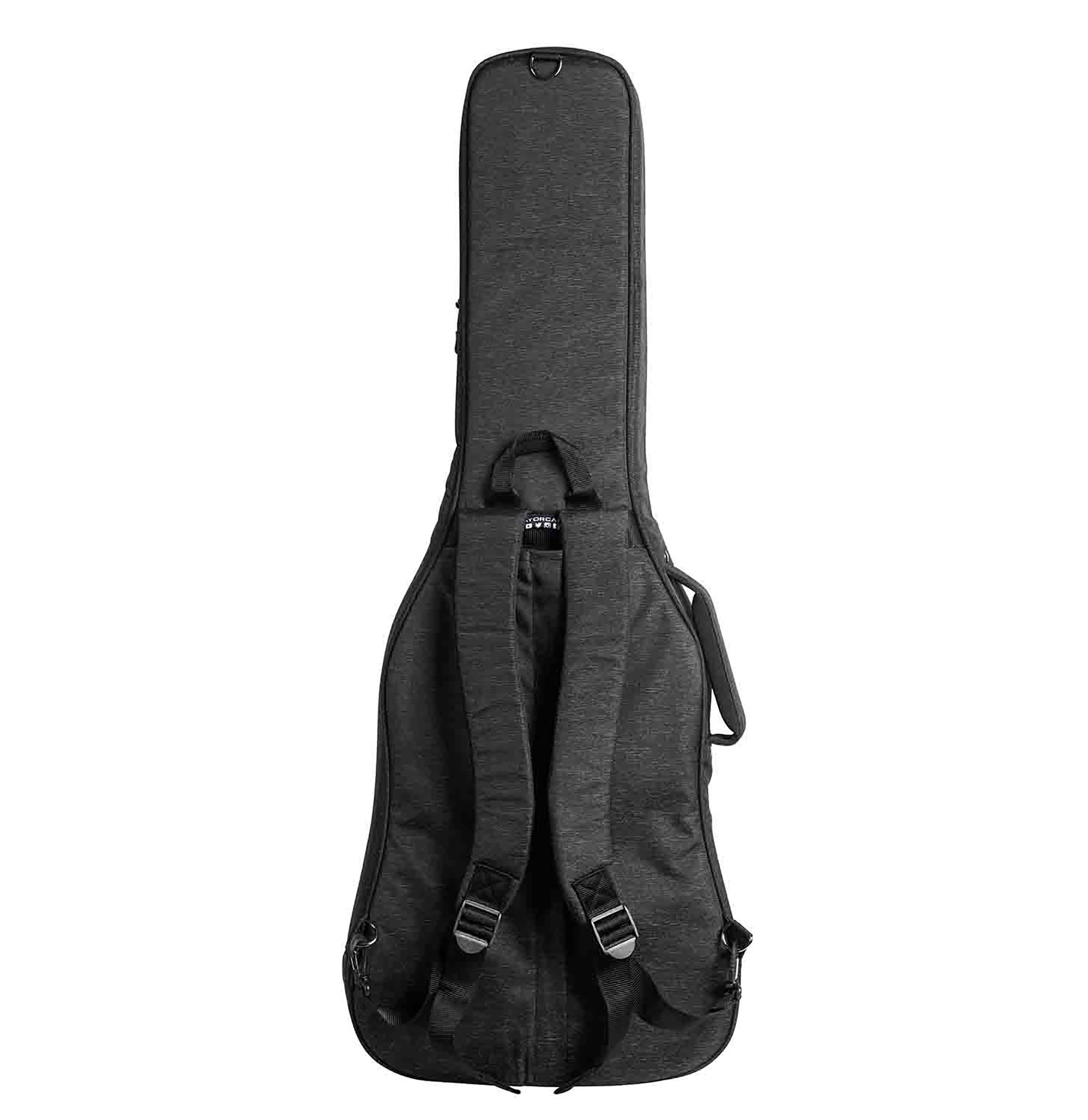 Gator Cases GT-ELECTRIC-BLK Transit Series Electric Guitar Gig Bag with Charcoal Black Exterior by Gator Cases