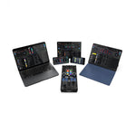 Reloop Mixtour Pro, Portable All-In-One 4-Deck DJ Controller with Audio Interface by Reloop