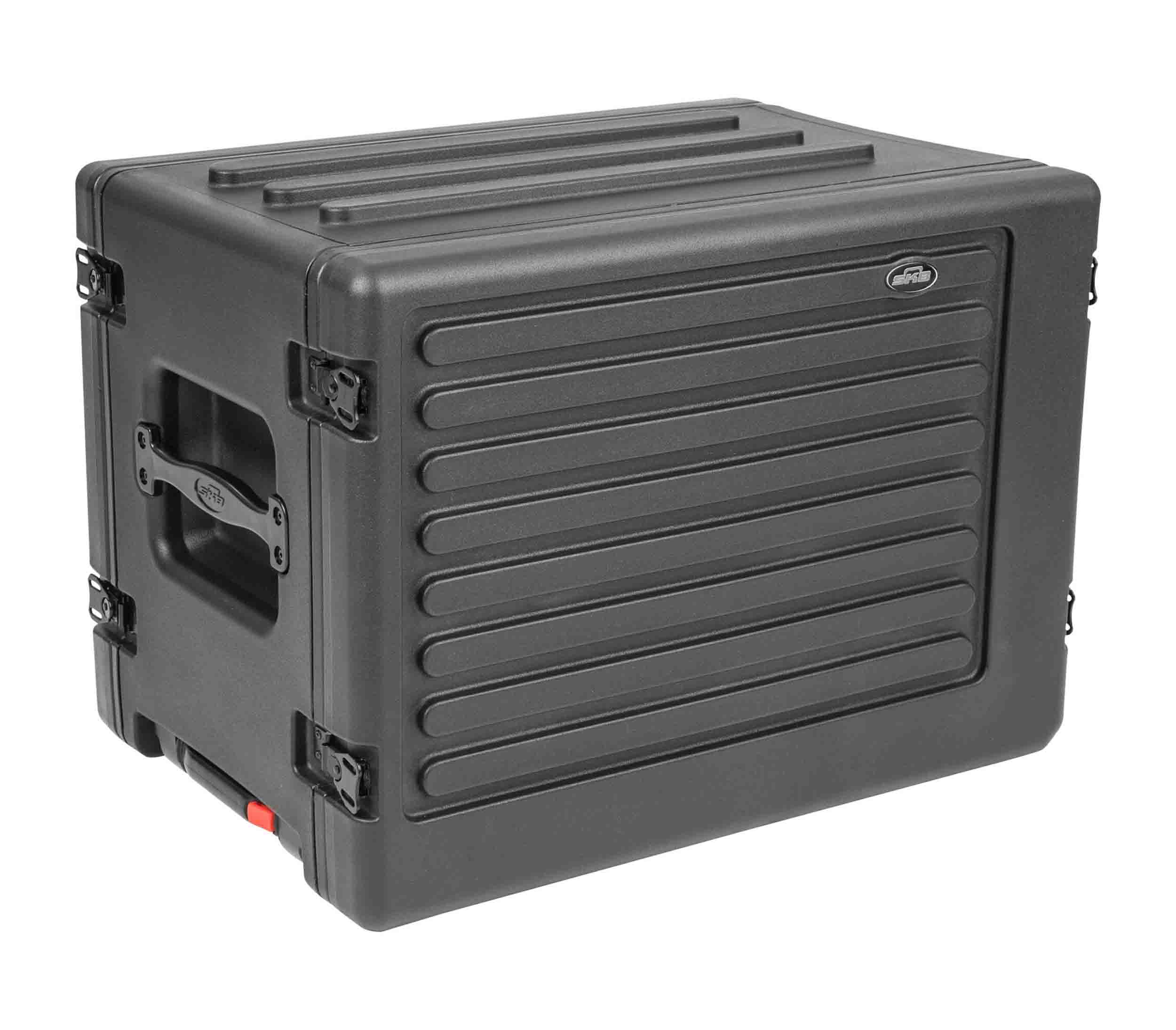 SKB Cases 1SKB-R8SW rSeries Shallow Rolling Rack Chassis - 8 RU by SKB Cases