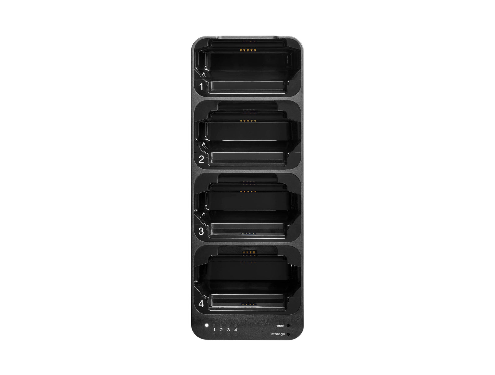 Shure SBC441US, Four-Bay Charger for ADXR Receivers and SB910 Batteries with Power Supply by Shure