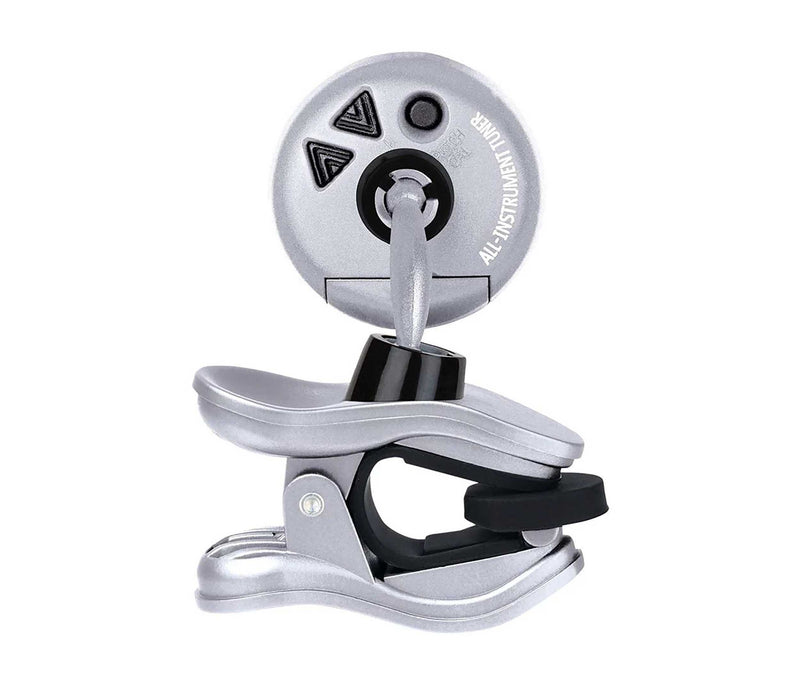 Snark SIL-1, Silver Snark Hyper-Fast Clip-On Chromatic Tuner by Snark