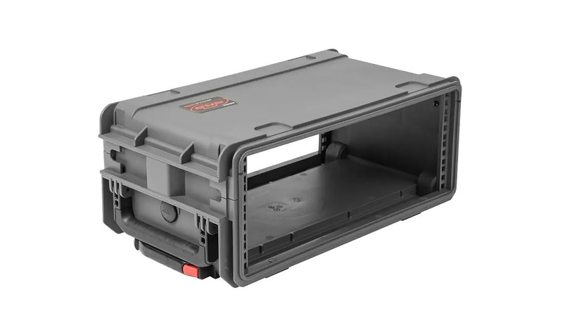 SKB Cases 3i-4U11, 4U Injection Molded 11" Deep Rack with Wheels by SKB Cases