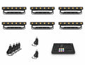 Chauvet DJ Q6BT ILS RGBA LED Bars DJ Lighting Package with USB DMX Transceivers and Wireless Lighting Controller by Chauvet DJ