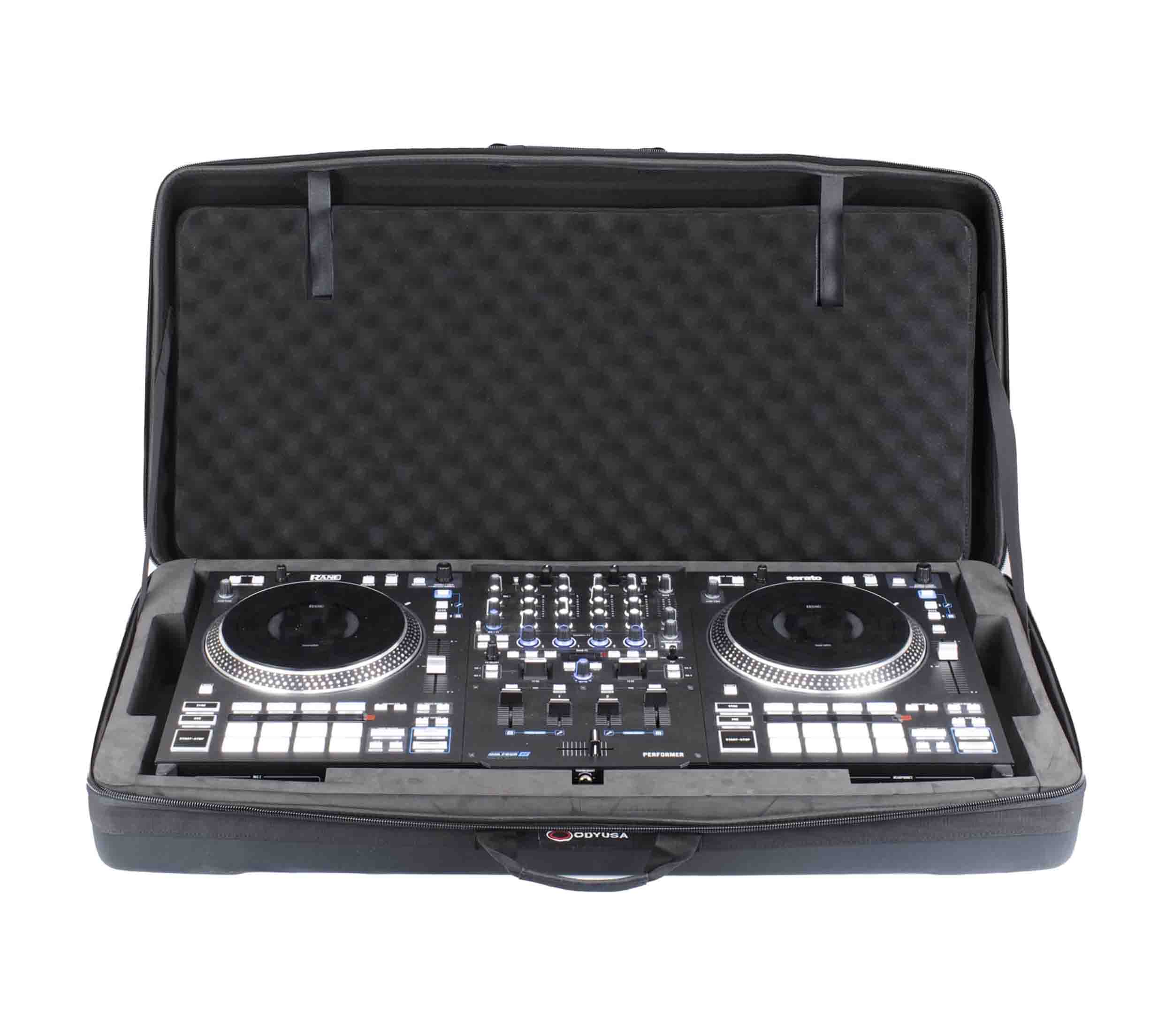 Odyssey BMPERFORMERDLX, Rane Performer Deluxe EVA Molded Soft Case/Bag with Lid Compartment