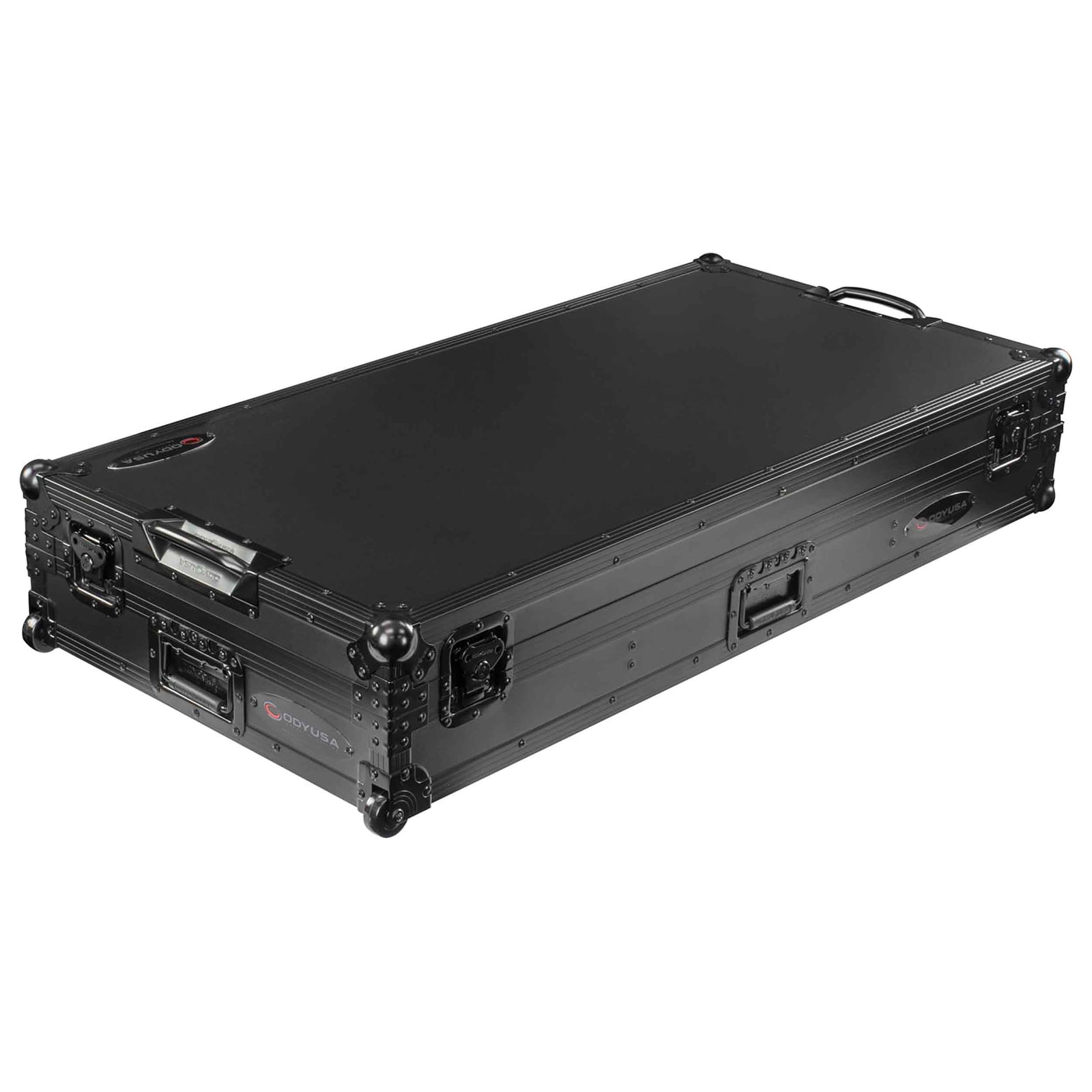 B-Stock: Odyssey FZDJMA9CDJWBL DJ Coffin Flight Case for DJM-A9 and CDJ-3000 or Similar Size Controllers with Wheels - Black Label by Odyssey