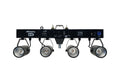 Acue Station Wash, 40W Warm White LED Battery-Powered Wash Lights with Pixel Control and IR Remote by Acue Lighting